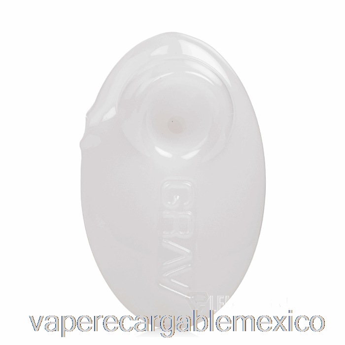 Vape Recargable Grav Pebble Cuchara Blanco